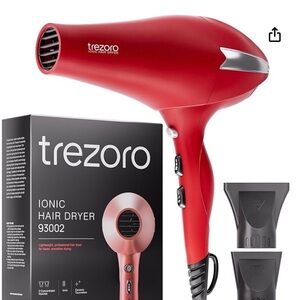 Trezoro Red Hair Dryer. D
